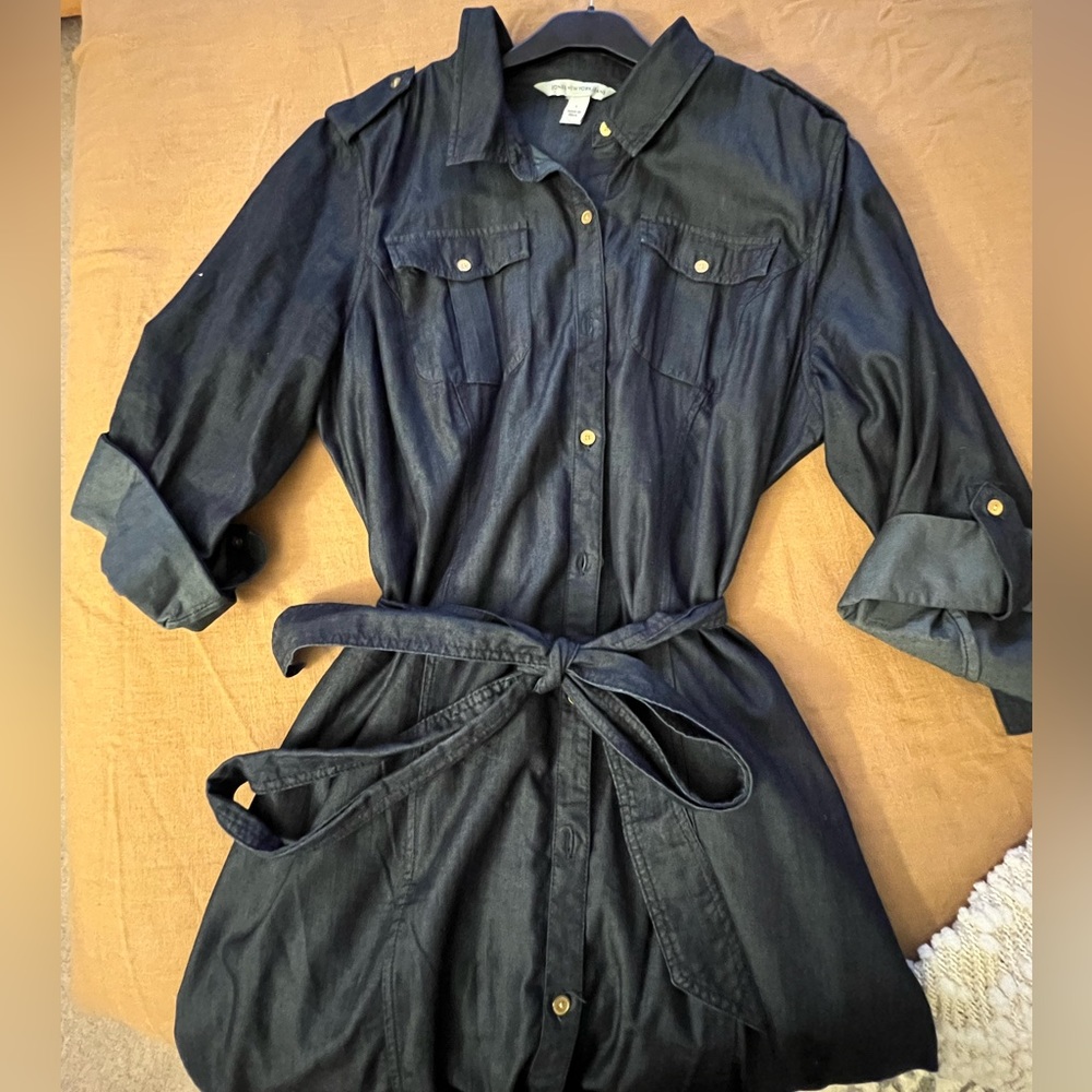 Jones New York Size Large Denim Dress